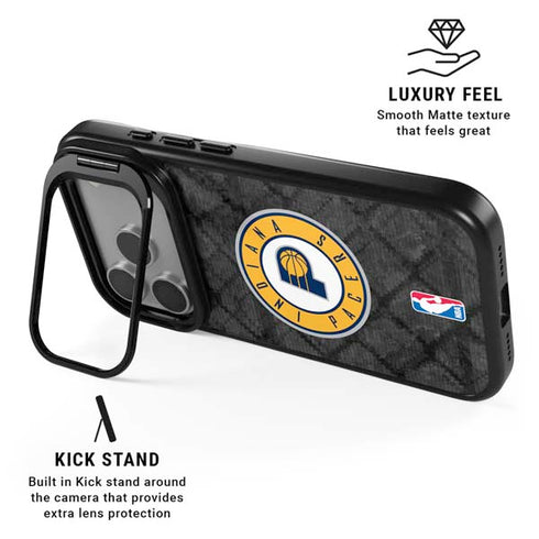 NBA Indiana Pacers Dark Rust iPhone 17 Pro Max Kickstand Case