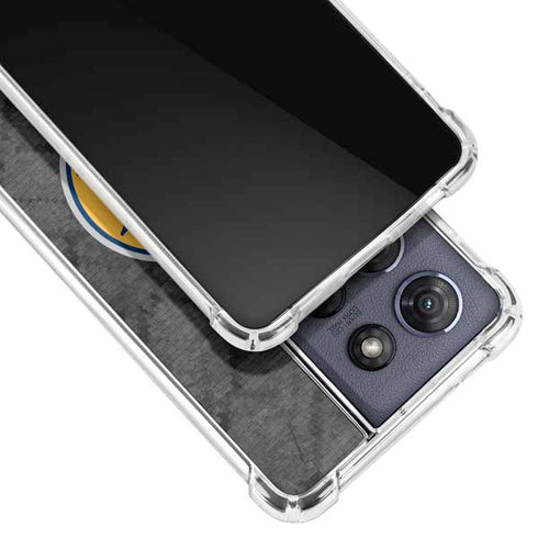 NBA Indiana Pacers Dark Rust Moto G 5G (2025) Clear Case