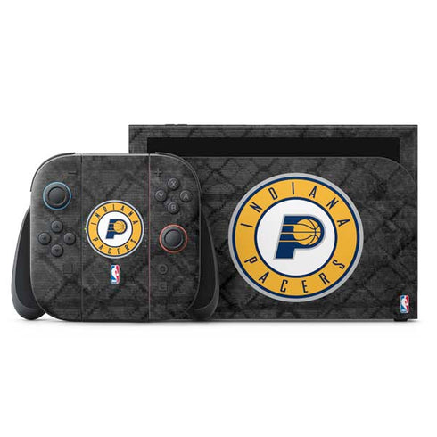 NBA Indiana Pacers Dark Rust Nintendo Skins