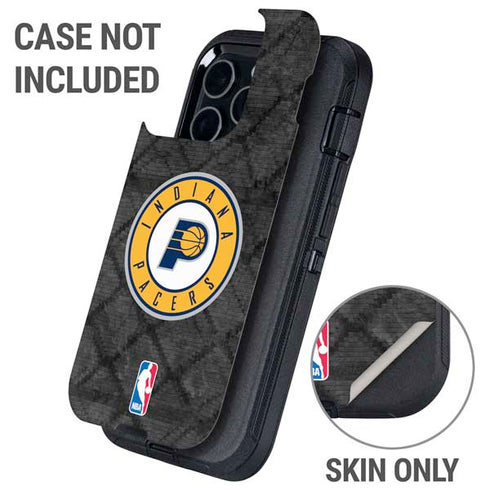 NBA Indiana Pacers Dark Rust Otterbox Defender iPhone Skin