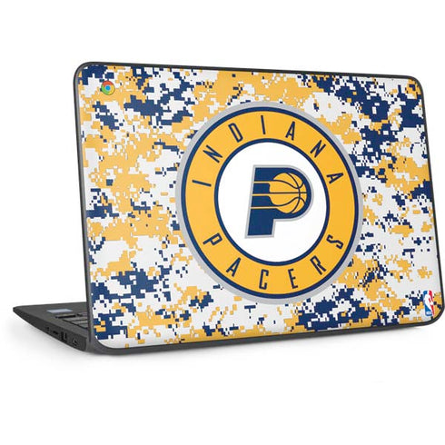NBA Indiana Pacers Digi Camo HP Chromebook Skin