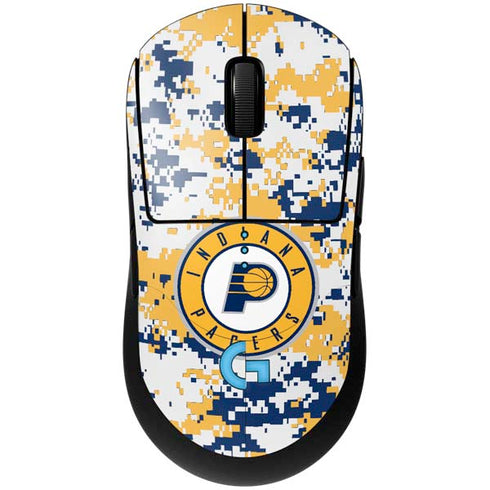 NBA Indiana Pacers Digi Camo G Pro Wireless Gaming Mouse Skin