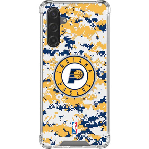 NBA Indiana Pacers Digi Camo Galaxy A17 Clear Case