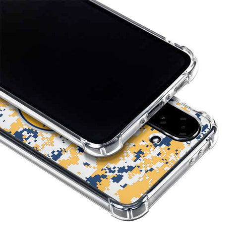 NBA Indiana Pacers Digi Camo Galaxy A36 5G Clear Case