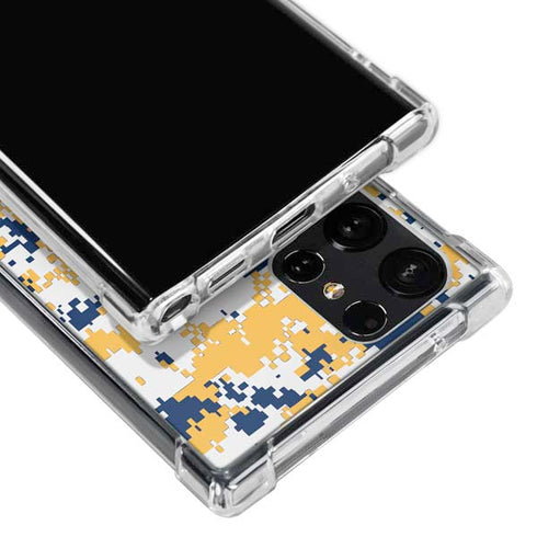 NBA Indiana Pacers Digi Camo Galaxy S23 Ultra Clear Case