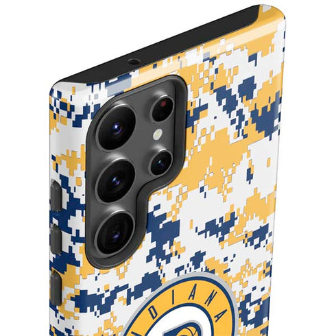 NBA Indiana Pacers Digi Camo Galaxy S23 Ultra Pro Case