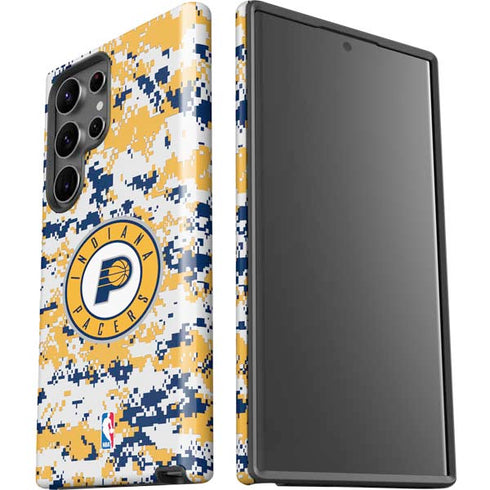 NBA Indiana Pacers Digi Camo Galaxy S23 Ultra Pro Case