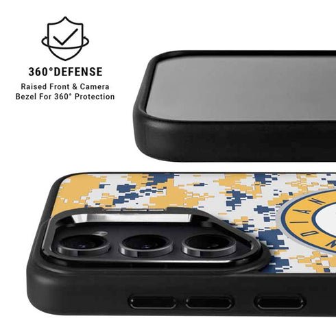 NBA Indiana Pacers Digi Camo Galaxy S24 FE Kickstand Case