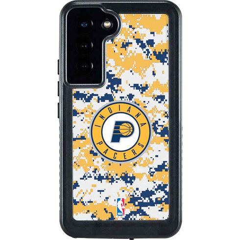 NBA Indiana Pacers Digi Camo Galaxy S24 Plus Waterproof Case