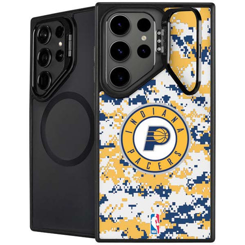 NBA Indiana Pacers Digi Camo Galaxy S25 Ultra Kickstand Case