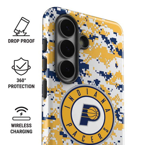 NBA Indiana Pacers Digi Camo Galaxy S26 Impact Case