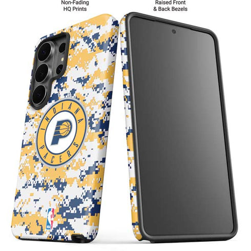 NBA Indiana Pacers Digi Camo Galaxy S26 Ultra Impact Case