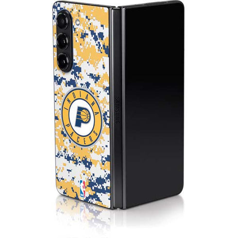 NBA Indiana Pacers Digi Camo Galaxy Z Fold5 5G Skin
