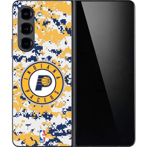 NBA Indiana Pacers Digi Camo Galaxy Z Fold5 5G Skin