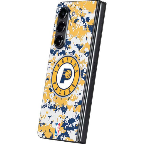 NBA Indiana Pacers Digi Camo Galaxy Z Fold5 5G Skin