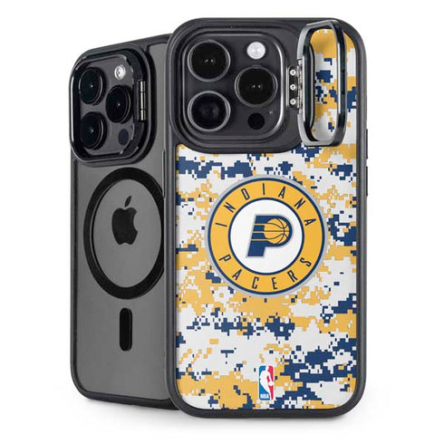 NBA Indiana Pacers Digi Camo iPhone 13 Pro Kickstand Case