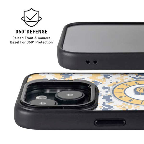 NBA Indiana Pacers Digi Camo iPhone 14 Plus Kickstand Case