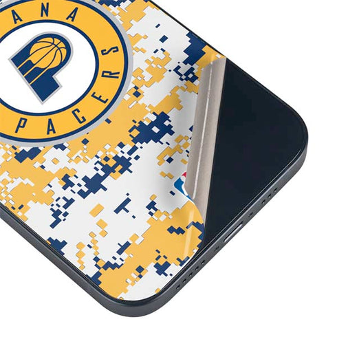 NBA Indiana Pacers Digi Camo iPhone 15 Skin