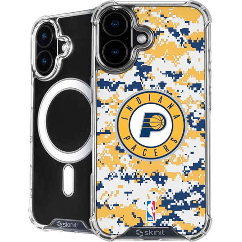 NBA Indiana Pacers Digi Camo iPhone 16 MagSafe Case