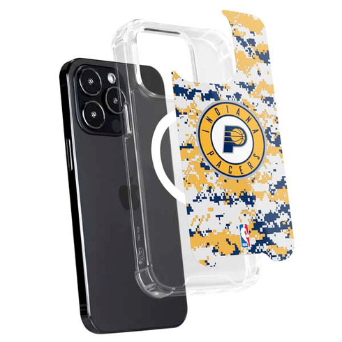 NBA Indiana Pacers Digi Camo iPhone 16 Pro MagSafe Case
