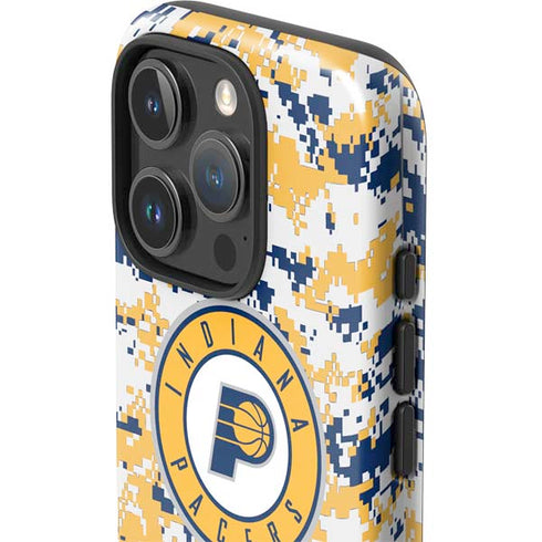 NBA Indiana Pacers Digi Camo iPhone 16 Pro Max Impact Case