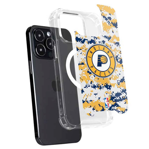 NBA Indiana Pacers Digi Camo iPhone 16 Pro Max MagSafe Case