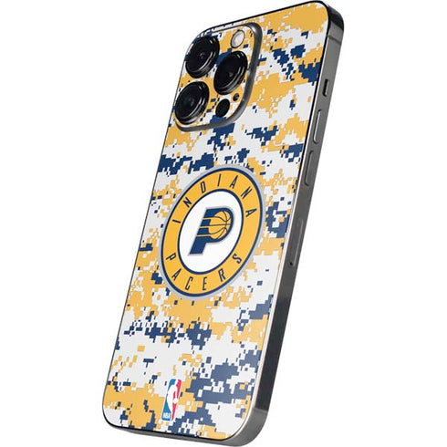 NBA Indiana Pacers Digi Camo iPhone 16 Pro Max Skin