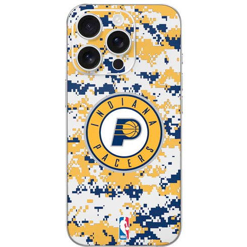 NBA Indiana Pacers Digi Camo iPhone 16 Pro Skin