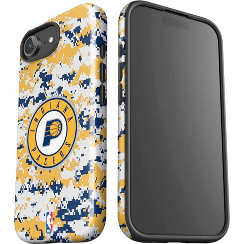 NBA Indiana Pacers Digi Camo iPhone 16e Impact Case