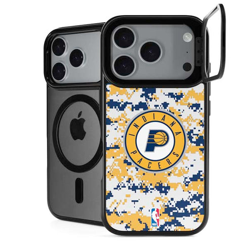 NBA Indiana Pacers Digi Camo iPhone 18 Pro Kickstand Case