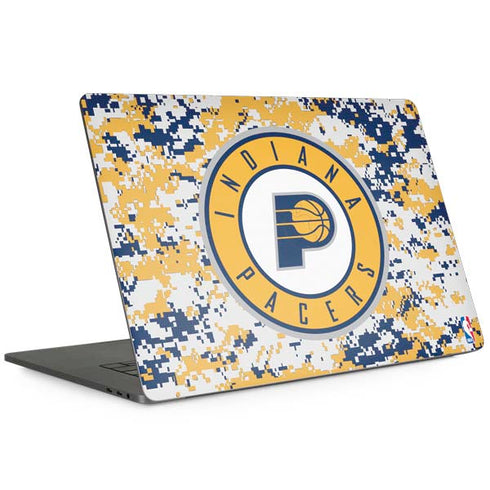 NBA Indiana Pacers Digi Camo MacBook Skins