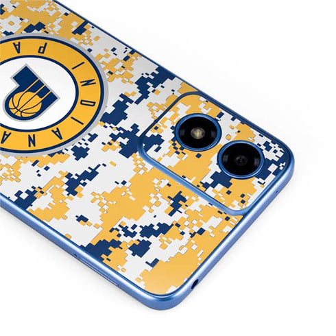 NBA Indiana Pacers Digi Camo Moto G Play 4G (2024) Skin