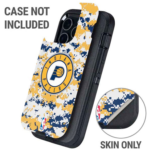 NBA Indiana Pacers Digi Camo Otterbox Defender iPhone Skin