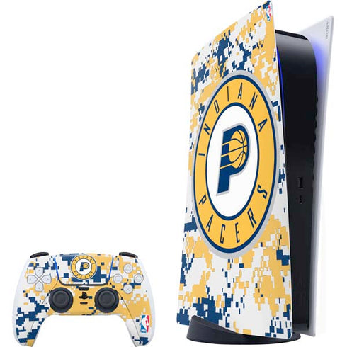 NBA Indiana Pacers Digi Camo PlayStation PS5 Skins