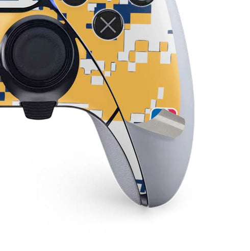 NBA Indiana Pacers Digi Camo PS5 DualSense Edge Pro Controller Skin