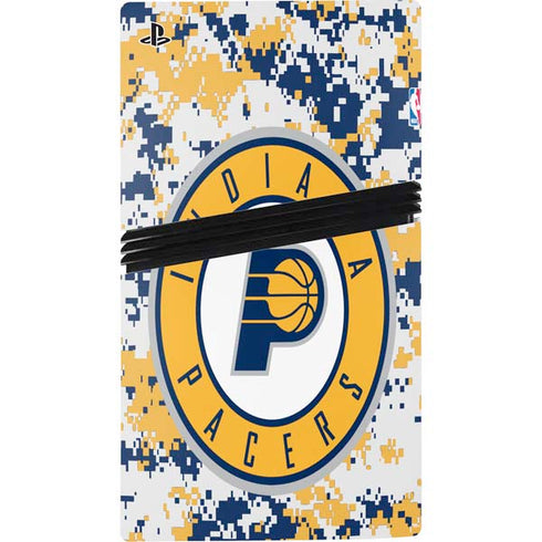 NBA Indiana Pacers Digi Camo PS5 Pro Console Skin