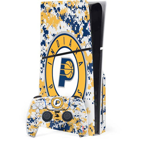 NBA Indiana Pacers Digi Camo PlayStation PS5 Skins