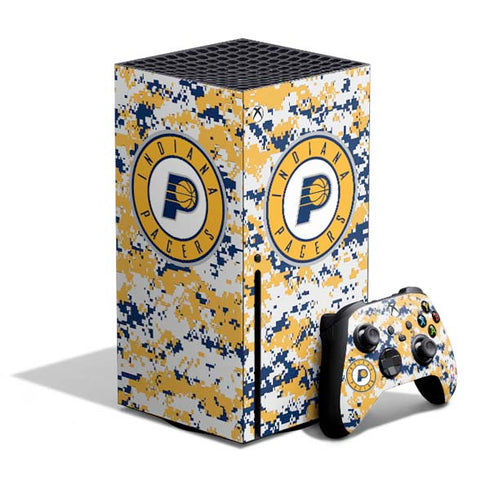 NBA Indiana Pacers Digi Camo Xbox Series X Skins
