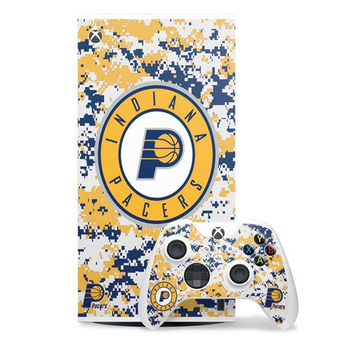 NBA Indiana Pacers Digi Camo Xbox Series X Skins
