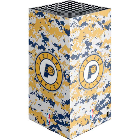 NBA Indiana Pacers Digi Camo XBox Series X Digital Edition Console Skin
