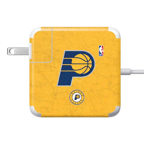 NBA Indiana Pacers Distressed 85W Power Adapter (15 and 17 inch MacBook Pro Charger) Skin