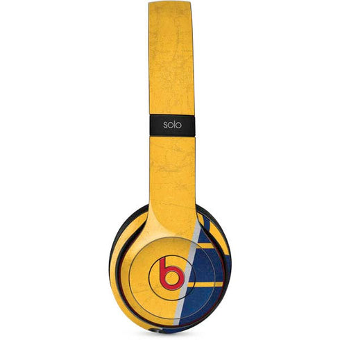 NBA Indiana Pacers Distressed Beats Solo 3 Wireless Skin