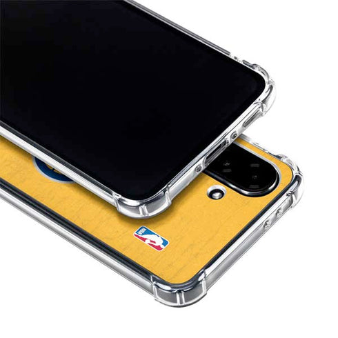 NBA Indiana Pacers Distressed Galaxy A36 5G Clear Case