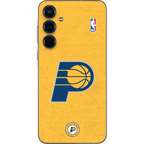 NBA Indiana Pacers Distressed Galaxy A55 5G Skin