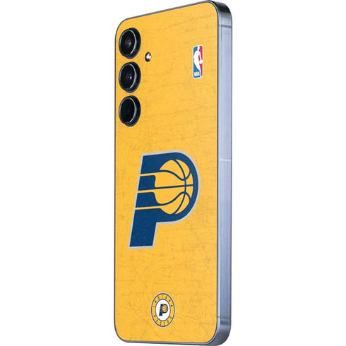 NBA Indiana Pacers Distressed Galaxy A55 5G Skin