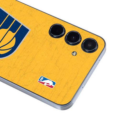 NBA Indiana Pacers Distressed Galaxy A55 5G Skin