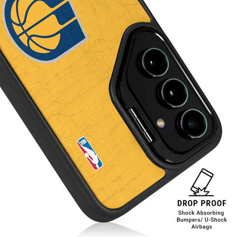 NBA Indiana Pacers Distressed Galaxy S24 Plus Kickstand Case