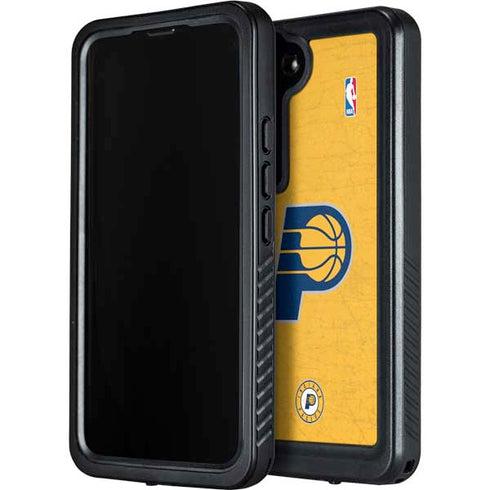 NBA Indiana Pacers Distressed Galaxy S24 Plus Waterproof Case
