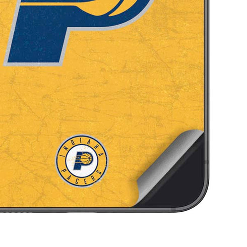 NBA Indiana Pacers Distressed Galaxy S25 Skin