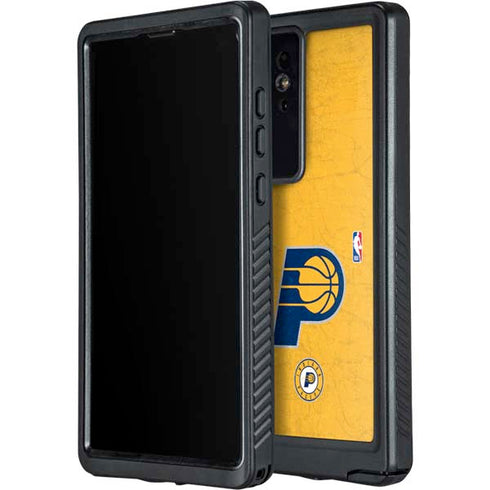 NBA Indiana Pacers Distressed Galaxy S24 Ultra Waterproof Case